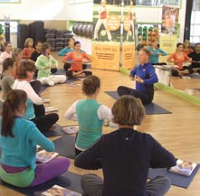 Dru Yoga Class Sitting2